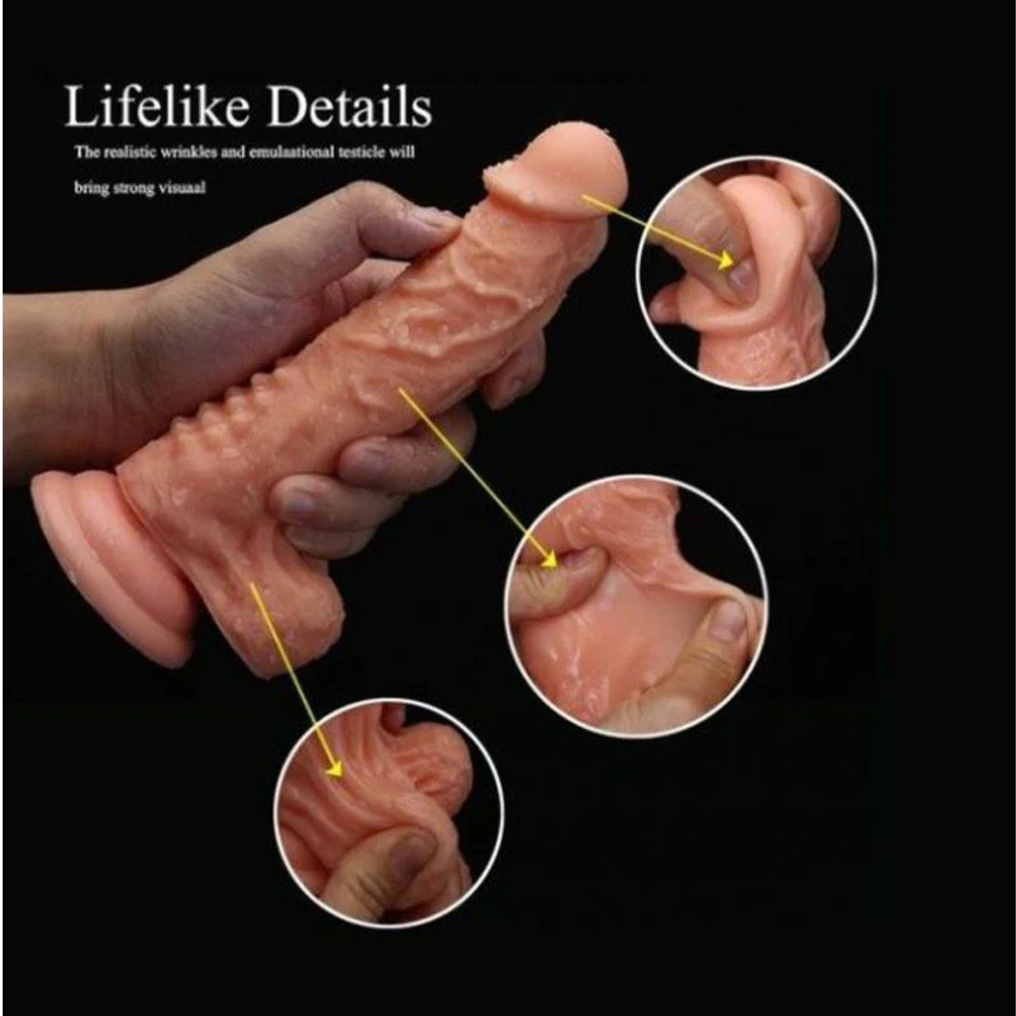 Mars Realistic Strap On Dildo For Lesbian